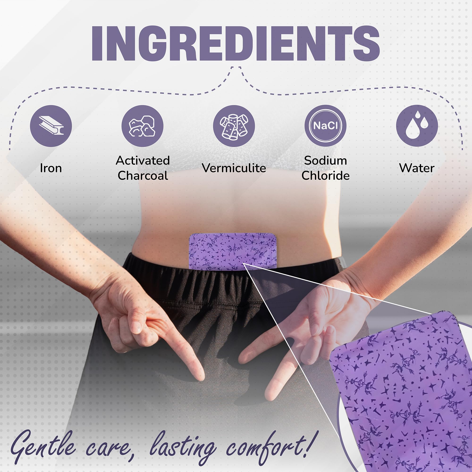 Patch menstruel Emberly – relief possible des crampes et inconfort menstruel.