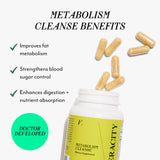 VERACITY SELFCARE Metabolism Cleanse – Ingrédients naturels visibles, soutien potentiel à la digestion
