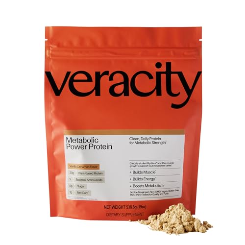 VERACITY SELFCARE protéine vanille cannelle - emballage pratique pour portions quotidiennes