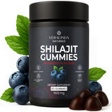 Gommes Shilajit Veralinda Naturals en bouteille pratique pour l'usage quotidien