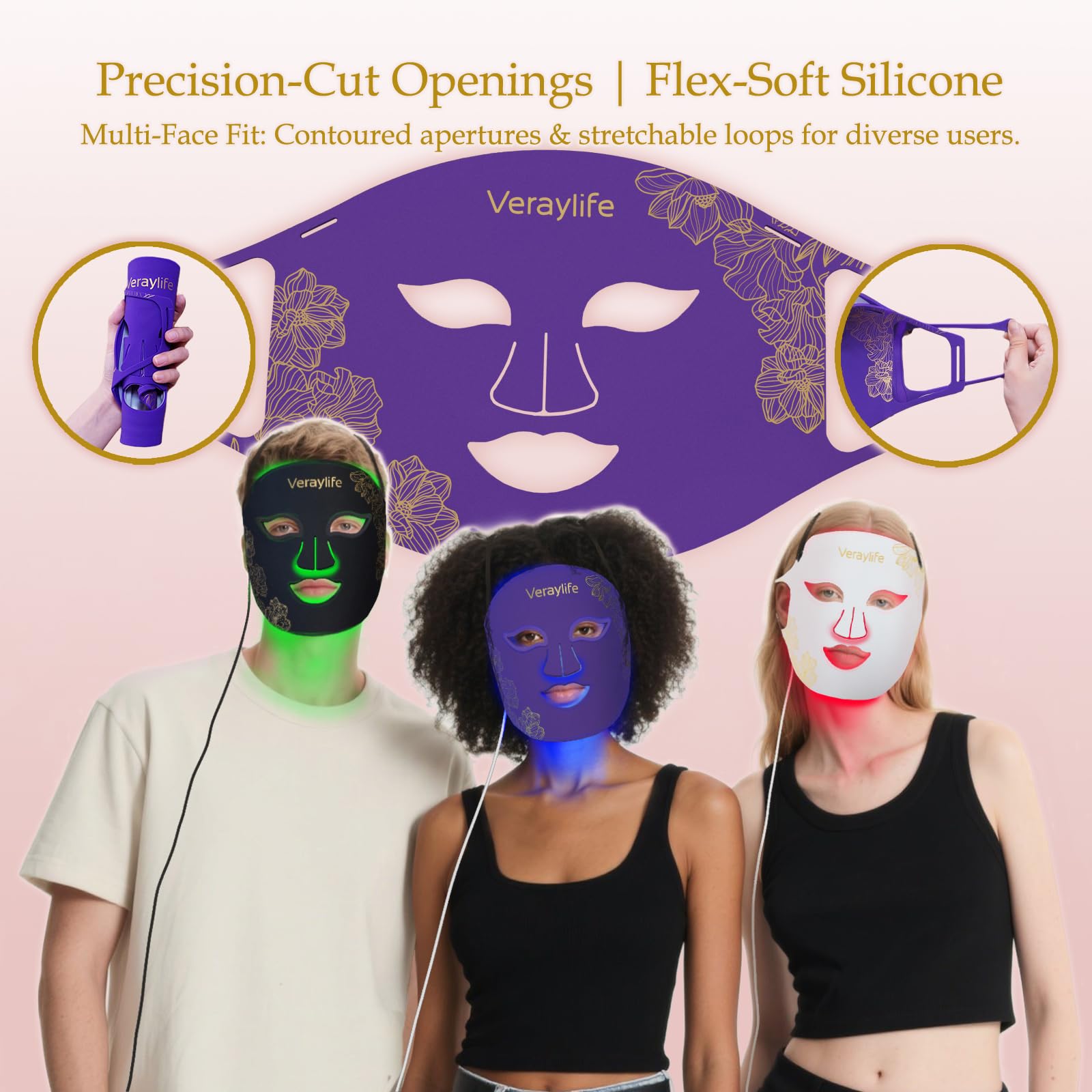Veraylife masque portable léger et compact pour déplacements