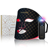 Veraylife masque visage lumière rouge 850 nm pour un teint éclatant.