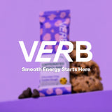 Barre Verb Énergétique Chocolat et Pépites Pâte Biscuit, énergie durable pendant l'entraînement.