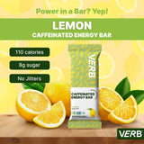 Verb Barre Énergie Citron ingrédients à base d’avoine biologique.