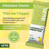 Verb Barre Énergie Citron texture moelleuse et agréable à mordre.