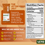 Texture moelleuse et chocolat Verb Énergétique pour une dégustation rapide.