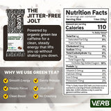 Verb Barres Énergétiques Cookies et Creme – barre en gros plan, goût chocolat-cookie.