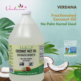 Verdana Huile MCT Coco – massage léger pour peau et cheveux.