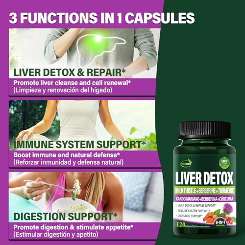 Verdeherb: capsules curcuma et silimarine pour detox et foie.