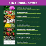 Verdeherb: emballage compact et pratique pour usage quotidien.