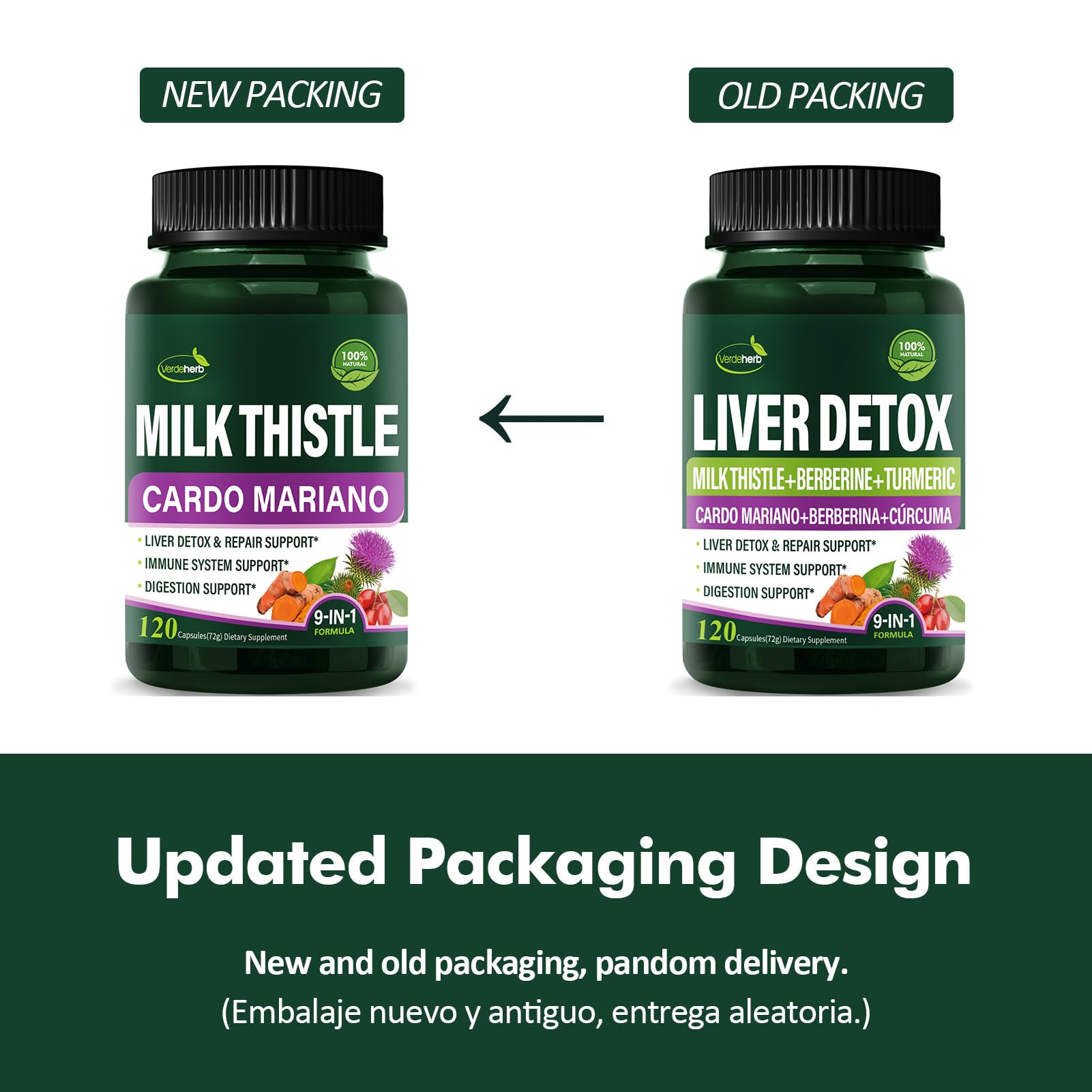 Verdeherb: ingrédients à base d'herbes pour digestion et immunité.