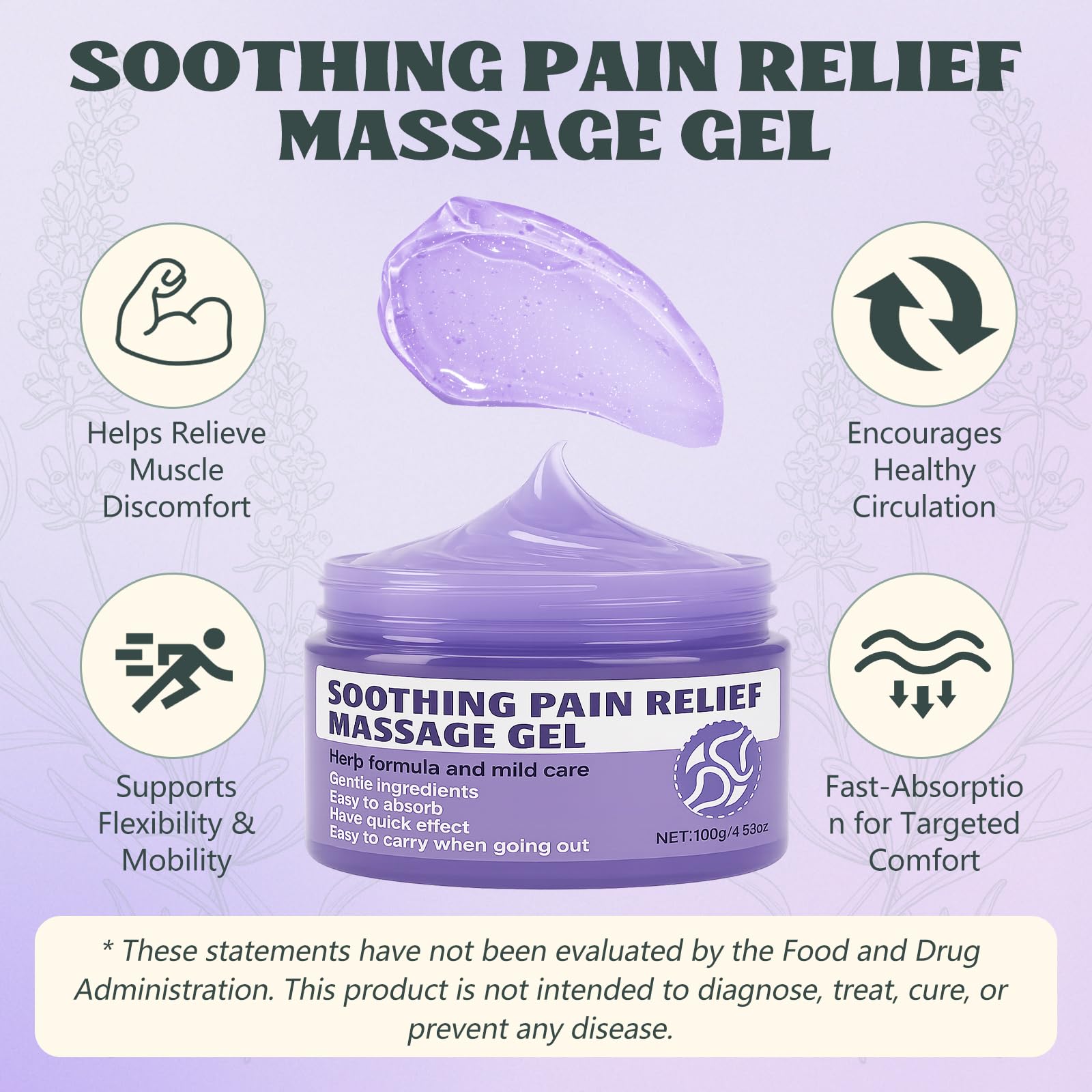 Vereclue Gel application épaule-cou — soulagement ciblé après une journée active.