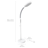 Verilux HappyLight Duo: design contemporain s’intégrant à votre espace