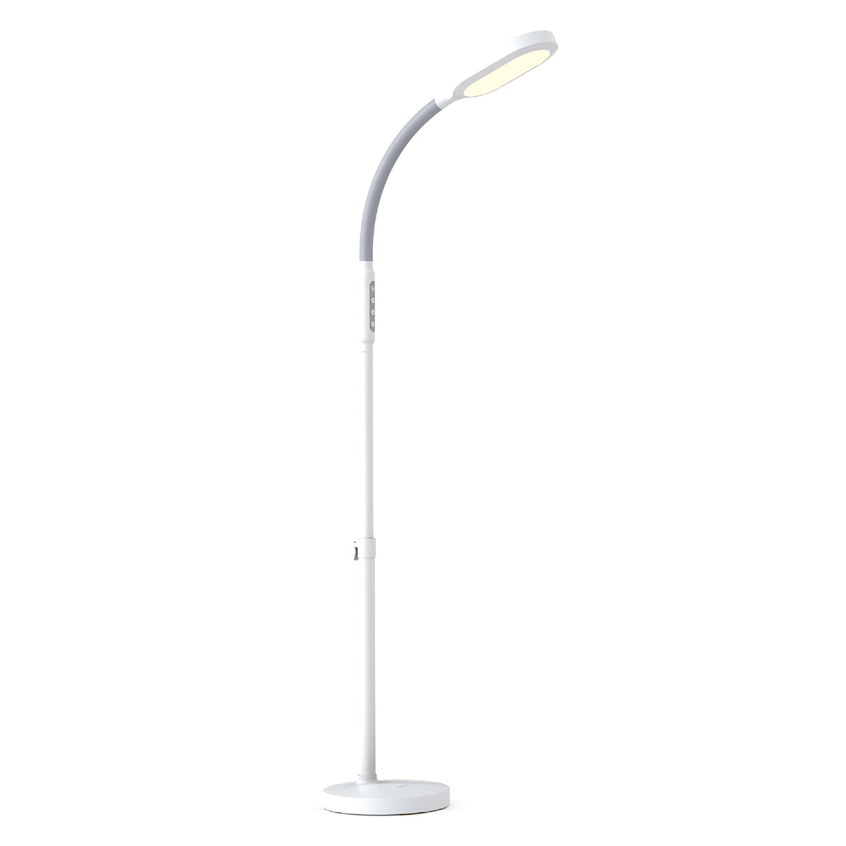 Verilux HappyLight Duo: lampe pied 2-en-1 pour bureau lumineux