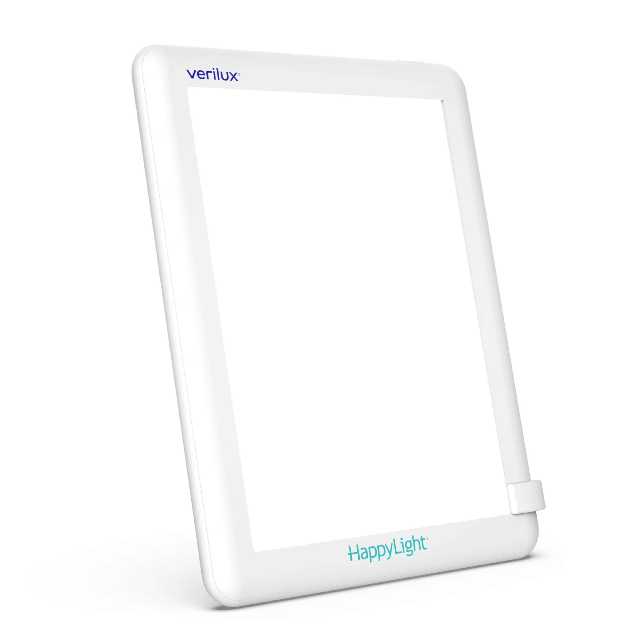 Verilux HappyLight Lucent – face-avant, démarrage rapide pour énergie matinale.