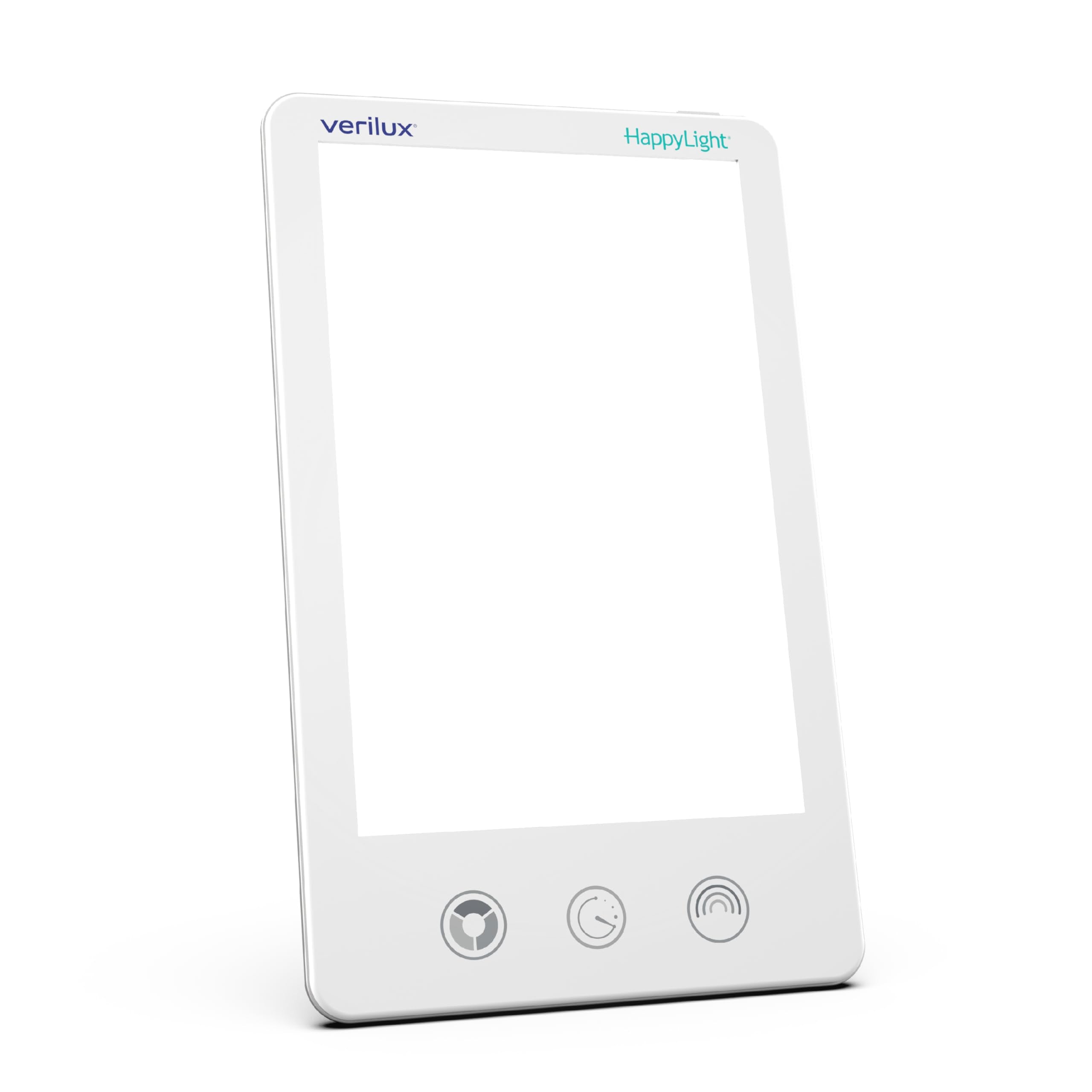 Verilux HappyLight Luxe, lampe thérapie LED jusqu'à 10 000 Lux sans UV et efficacité lumineuse.