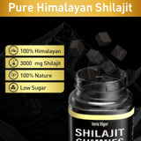 Gomme Shilajit Veris Vigor en bouche, texture agréable et concentration facilitée.