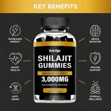 Utilisateur en plein air avec les gommes Shilajit Veris Vigor.