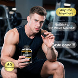 Gommes Shilajit Veris Vigor, supplément naturel pour énergie durable.