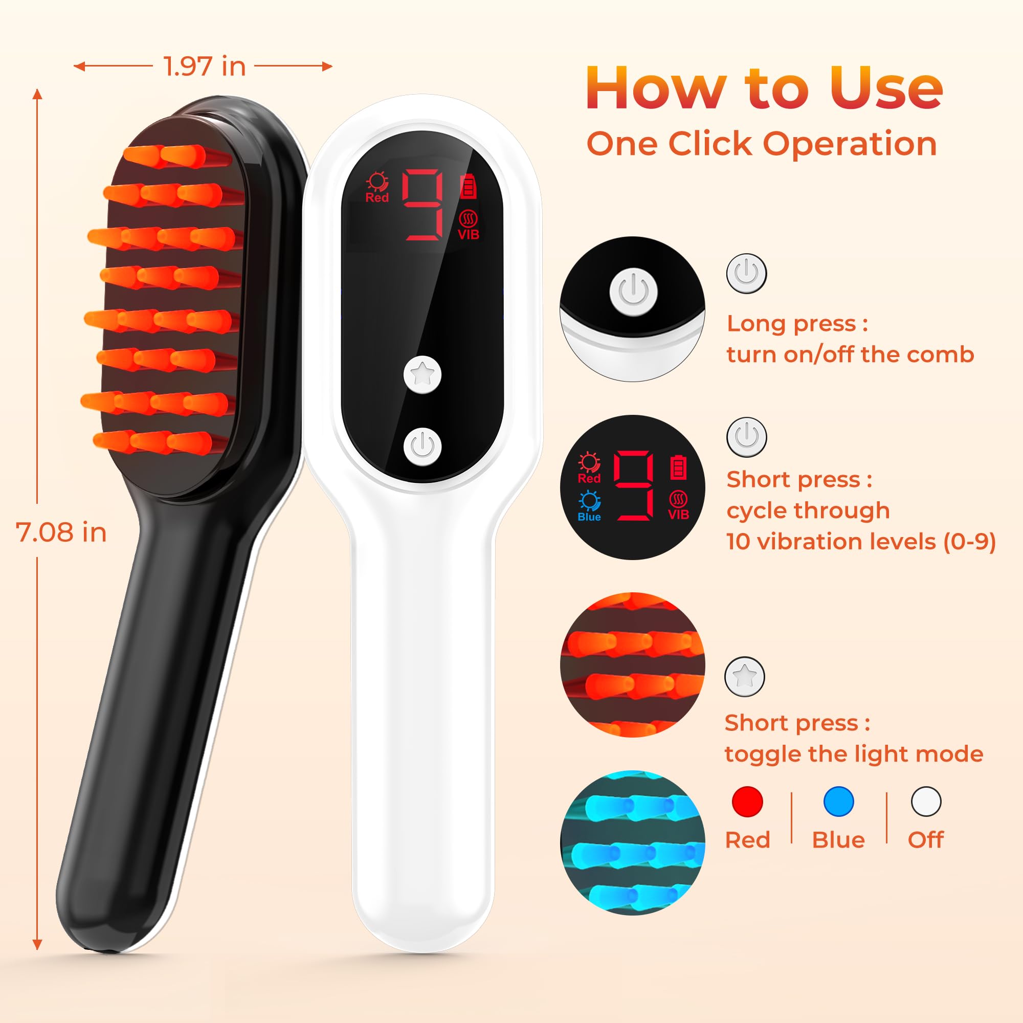 VerkTop Brosse portable et compacte idéale pour les déplacements.