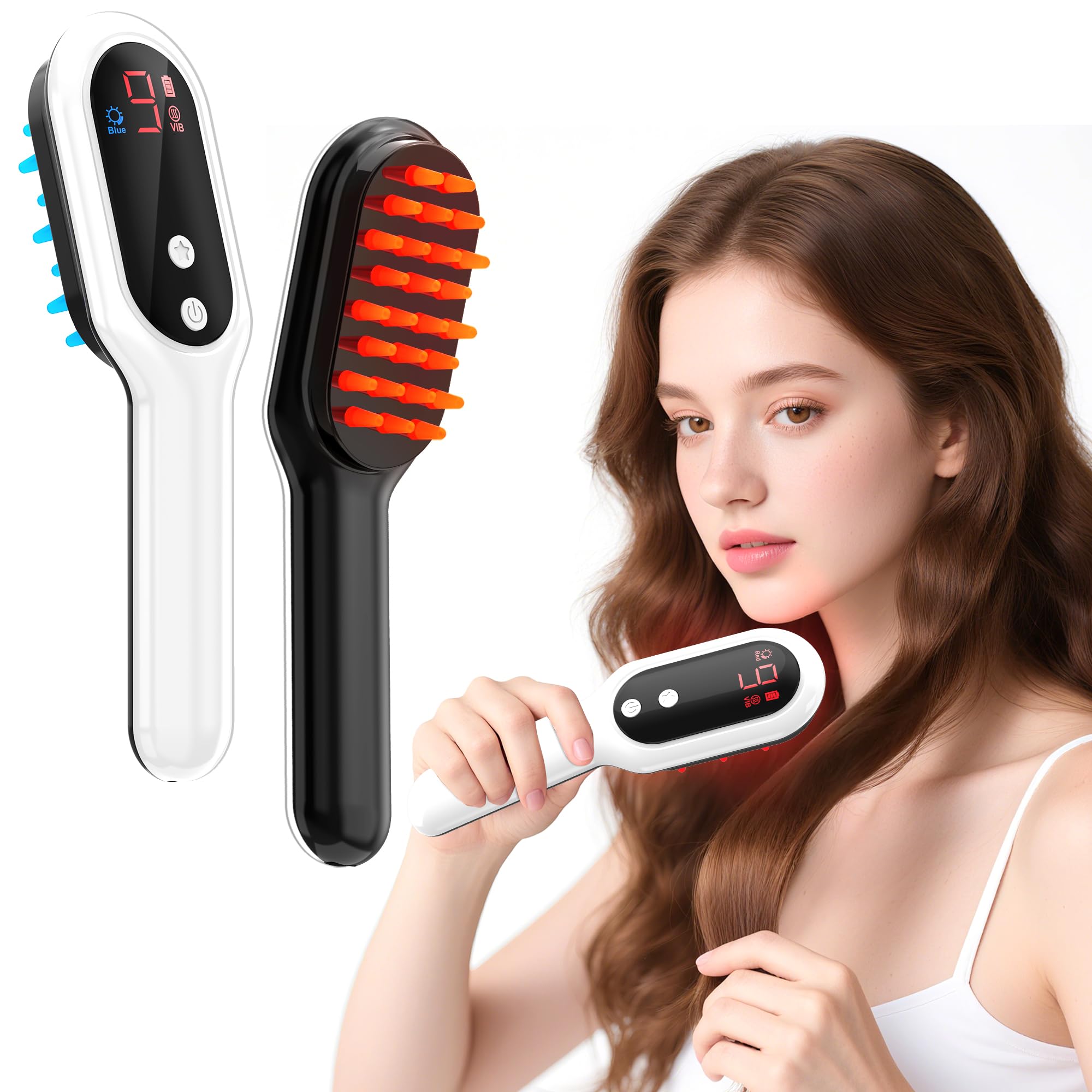 VerkTop Brosse soin cheveux 3-en-1 pour des racines plus fortes.
