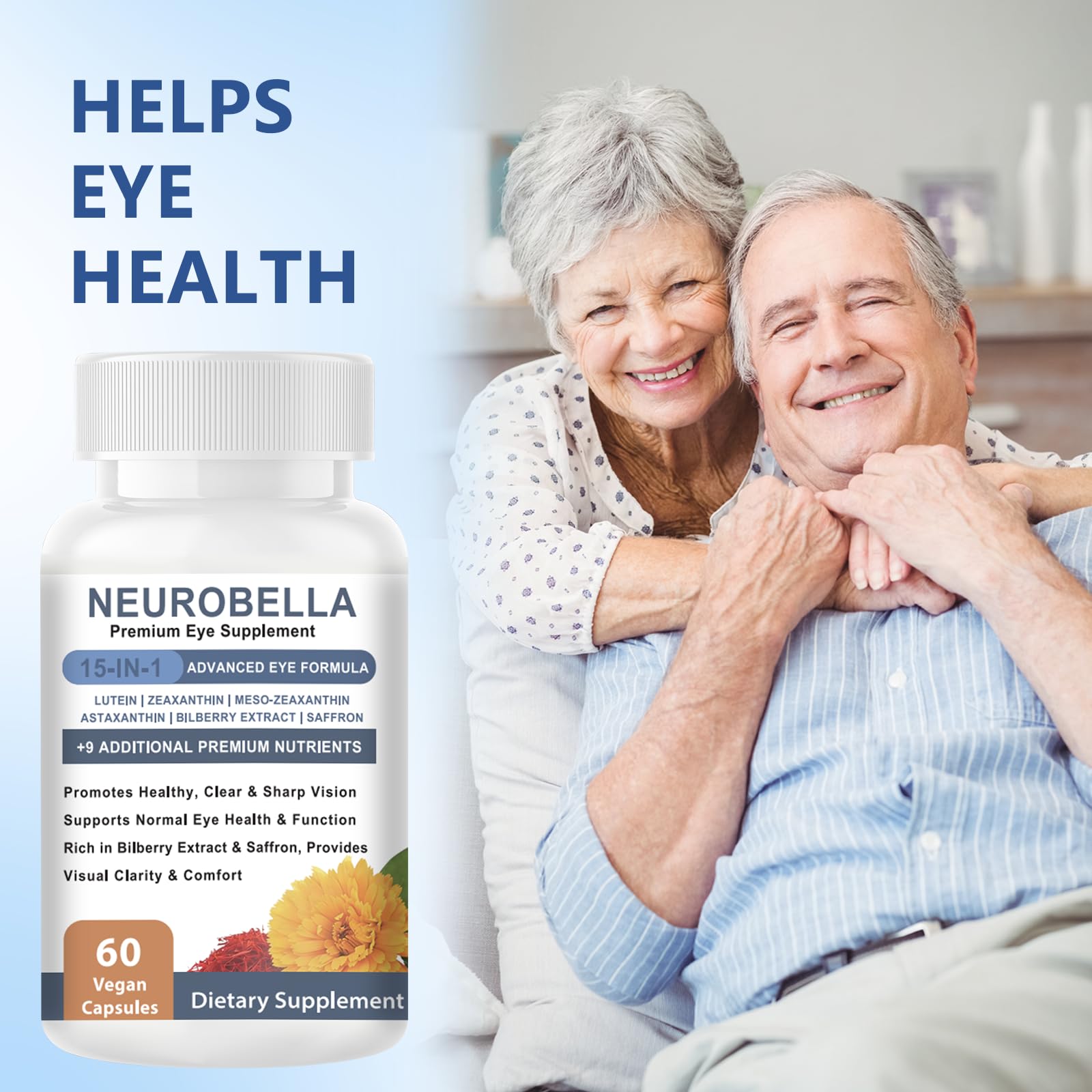 Versafy Neurobella – Extrait de myrtille pour les nutriments oculaires