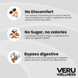 Patch Veru Wellness Bariatique Multi-B12 en usage nocturne pratique et discret