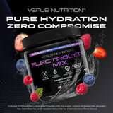 VERUS NUTRITION Électrolytes Poudre Fraise-Citronnade saveur savoureuse.
