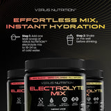 VERUS NUTRITION Electrolytes Poudre, 60 portions dans une bouteille compatible avec la vie mobile.