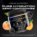 VERUS NUTRITION Électrolytes en poudre, doseur inclus pour préparation rapide.