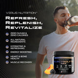 VERUS NUTRITION Électrolytes en poudre, format voyage pratique pour emporter partout.