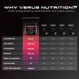 VERUS NUTRITION Electrolytes saveur Fraise-Citronnade: saveur fruitée