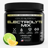 VERUS NUTRITION Poudre Électrolytes Sans Sucre — Bouteille prête à boire pour hydratation efficace.
