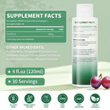 Étiquette claire sur Vervidora Liposomal Glutathione assurant traçabilité et sécurité.