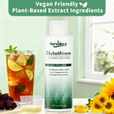 Texture liquide lisse Vervidora Liposomal Glutathione favorisant absorption pratique.