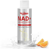 Vervidora Liposomal NAD+ sur bouteille, énergie quotidienne pratique