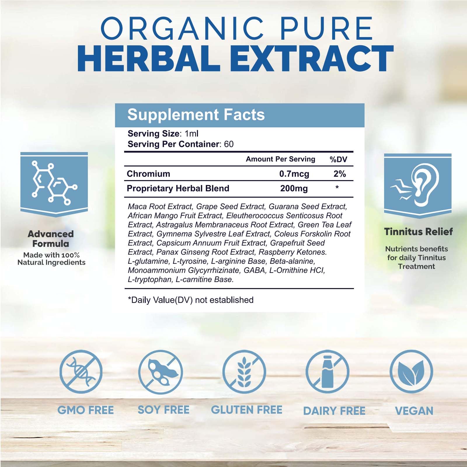 VeryHerbs Controle qualité – produit fiable pour le soutien auditif