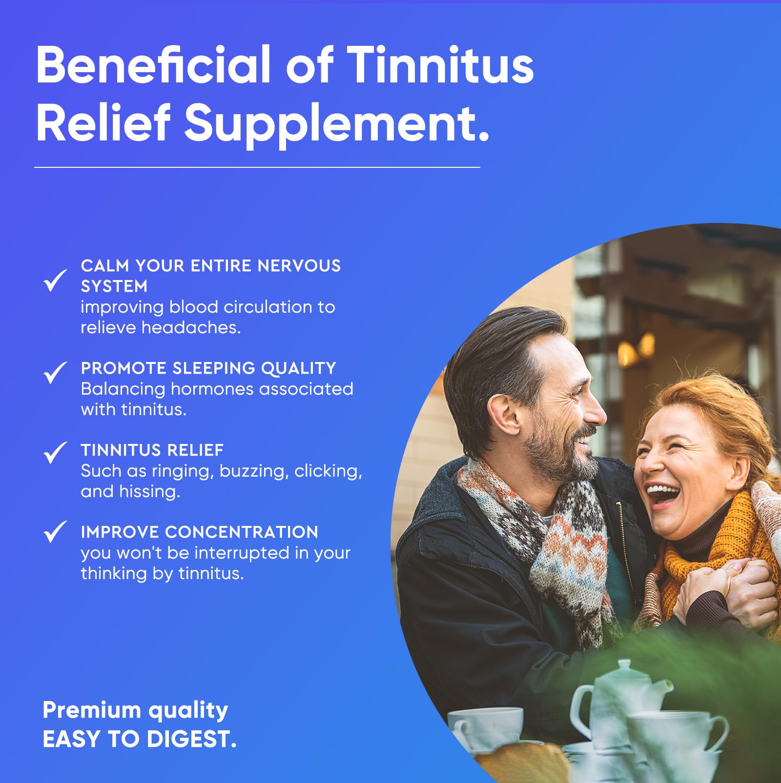 VeryHerbs Vitamin C et B Complex – complément essentiel pour la vitalité auditive