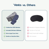 Boîte cadeau Vesta élégante pour offrir le masque yeux.