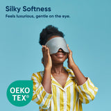 Masque yeux Vesta pliable avec étui de voyage inclus.