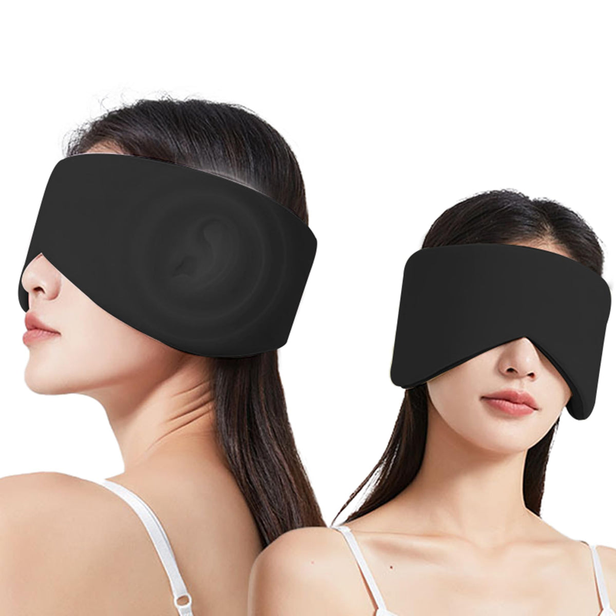 Masque sommeil Vettres réversible chaud/froid pour un confort polyvalent