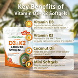 VEV vitamine D3 K2, soutien articulations et énergie au quotidien