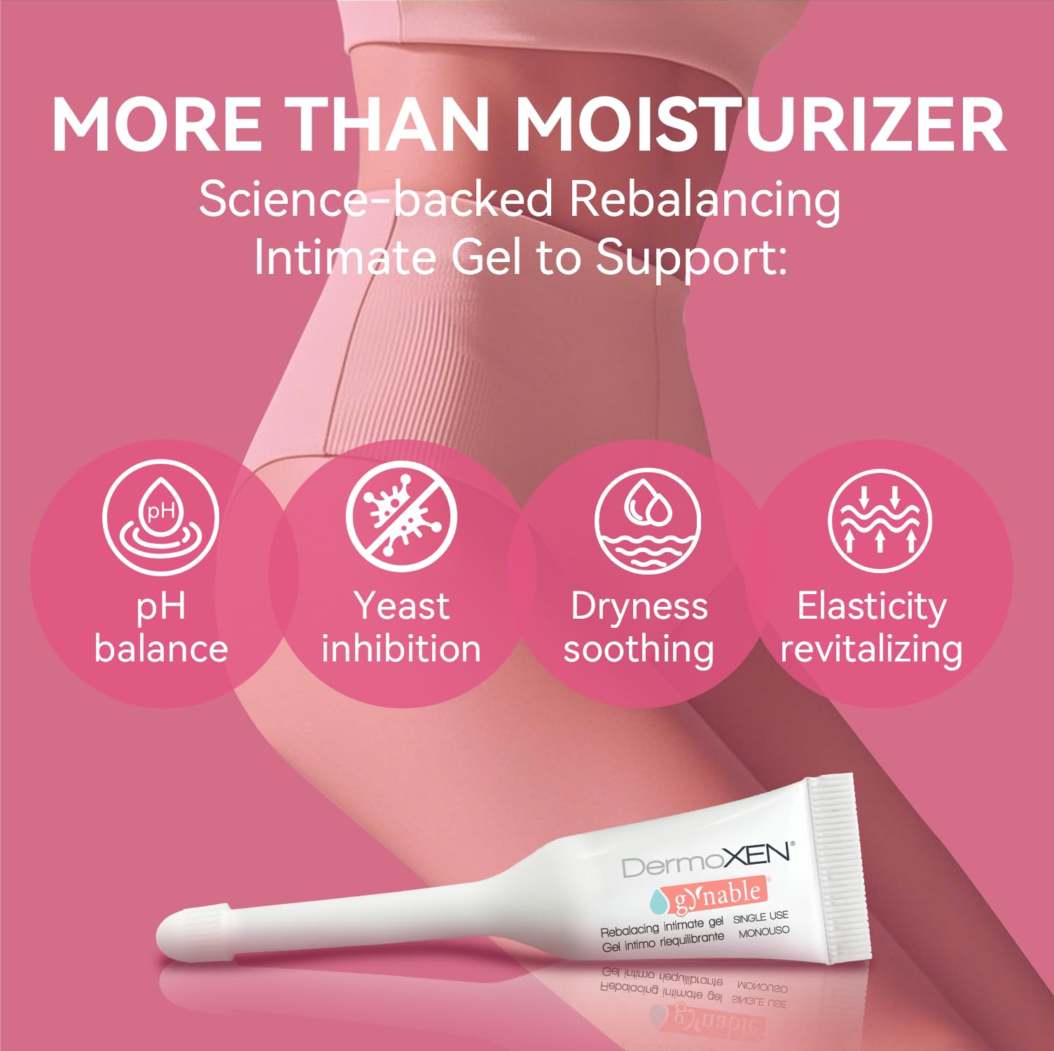 Vevoec Gynable – Acide hyaluronique double : hydratation longue durée.