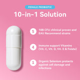 Vevoec Gynable – dosage 10-milliards-CFU, routine quotidienne facile