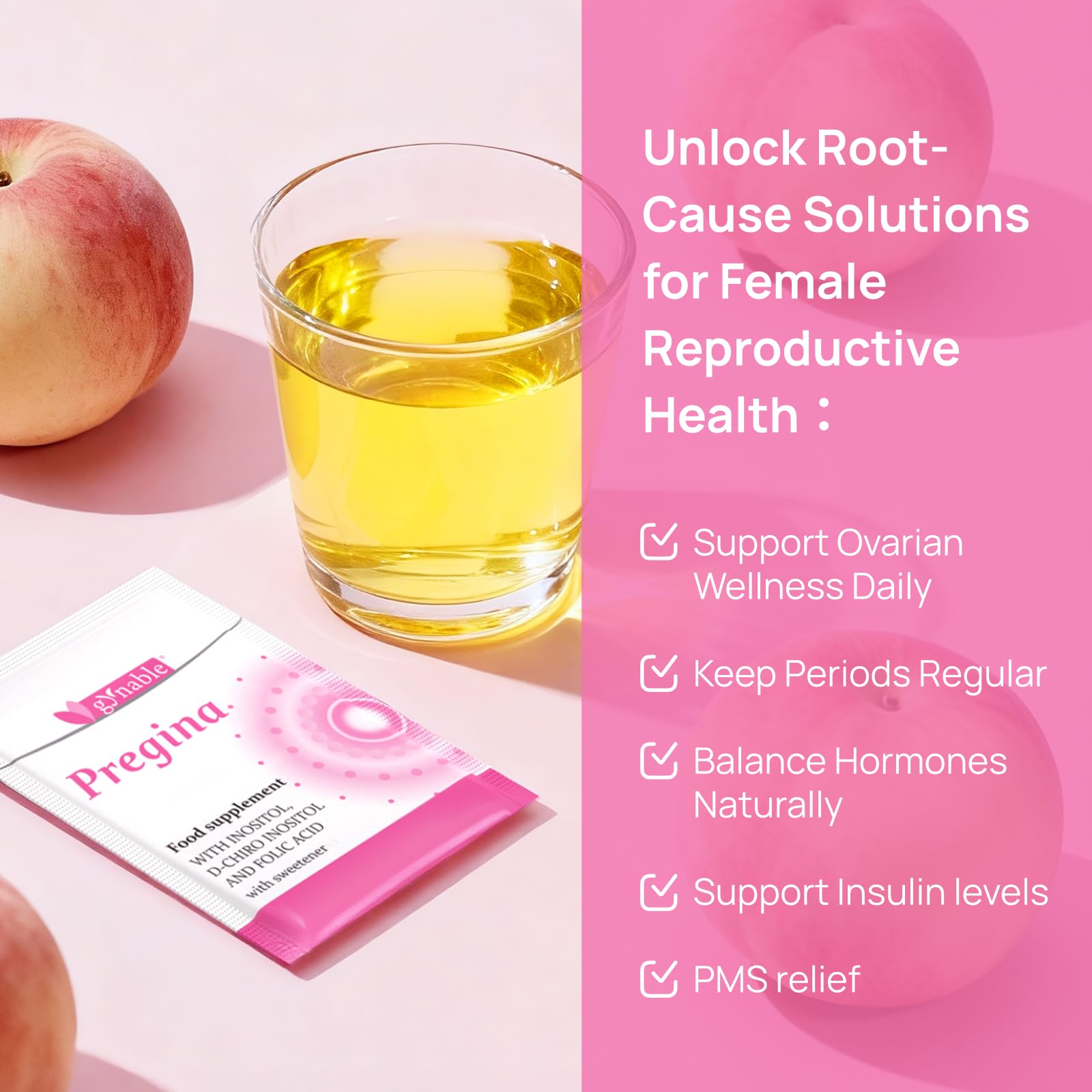 Vevoec Gynable Pregina – sachet individuel facilitant prise journalière et dosage stable