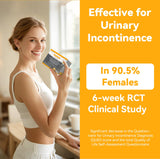 Vevoec Gynable UROCollagen – Tableau ingrédients: aperçu des composants clés pour soutenir le bien-être féminin.