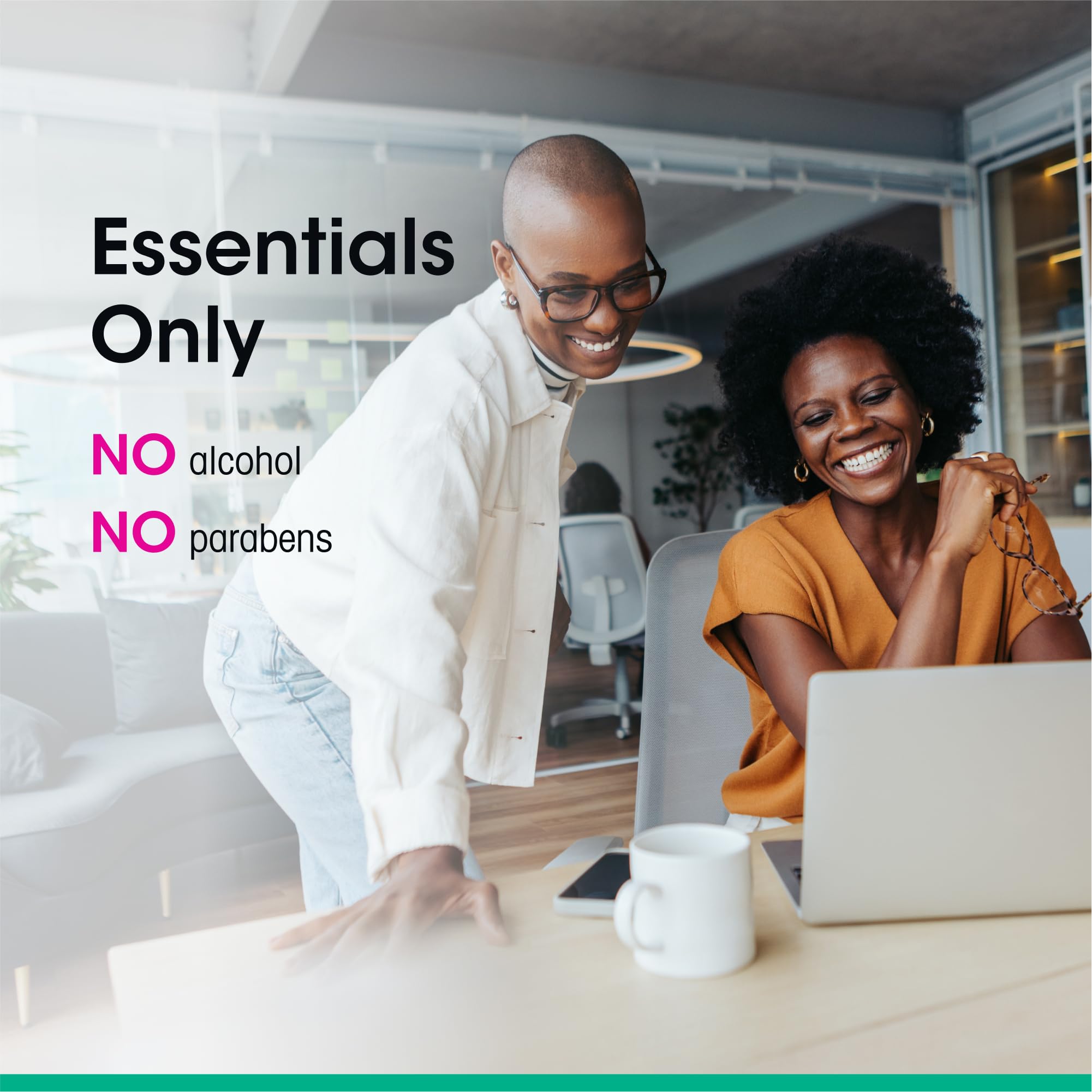 vh essentials lingettes aloe apaisant, soin doux pour la peau sensible.