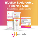 vh essentials lingettes hamamelis apaisant, confort immédiat des zones sensibles.