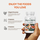 VHC enzymes digestives – gélules faciles à avaler pour une digestion potentielle après les repas.