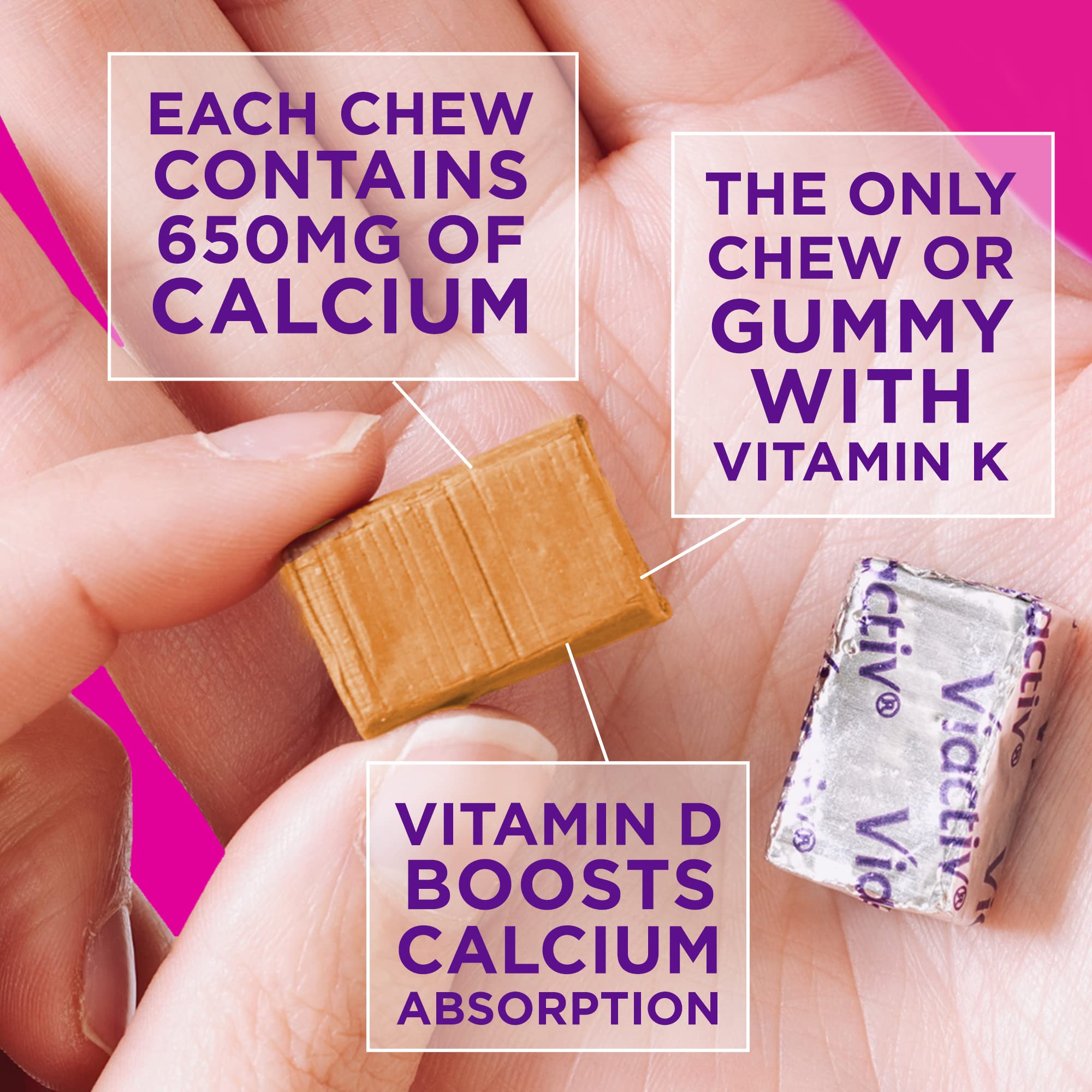 Routine matinale avec les gommes Viactiv Calcium D